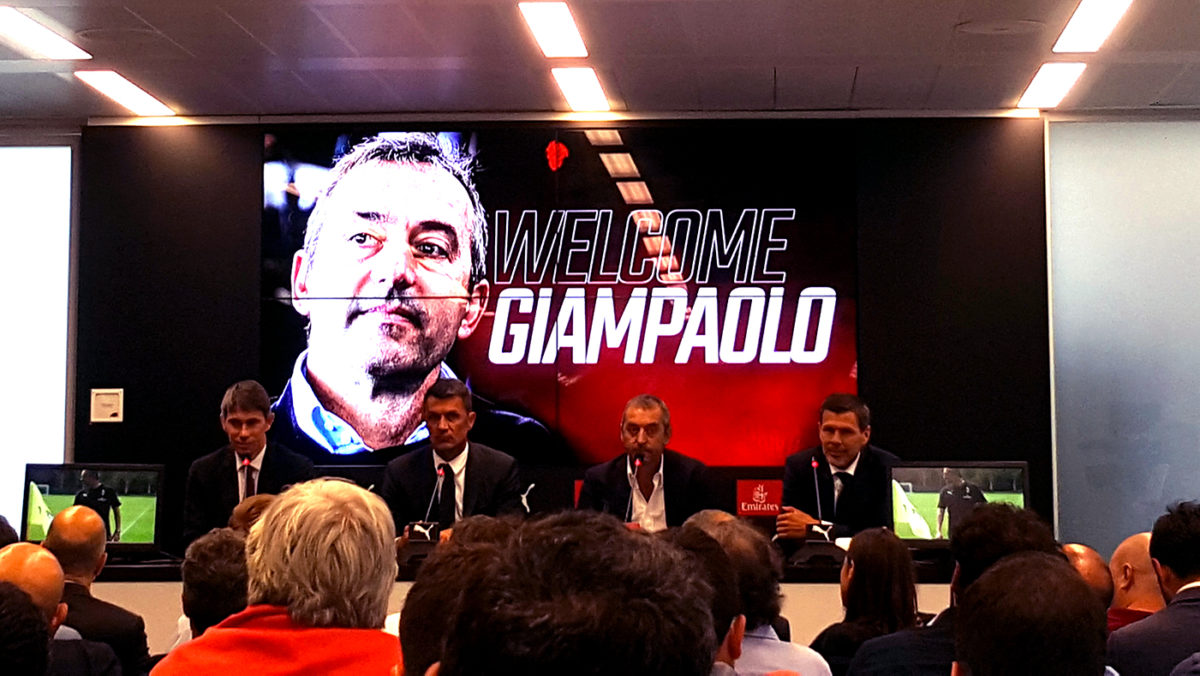 Welcome Marco Giampaolo AC Milan