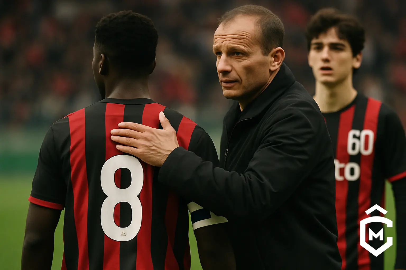 Gabbia capitano: Allegri crede nei giovani