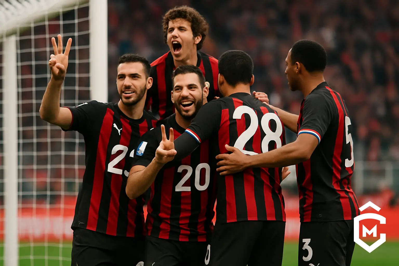 Il Milan festeggia tre vittorie di fila e una difesa insuperabile