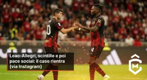Leao-Allegri, scintille e poi pace social: il caso rientra (via Instagram)