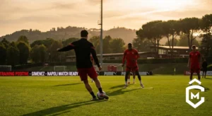 Milan, allenamento congiunto a Milanello: test positivo per Santiago Gimenez in vista del Napoli