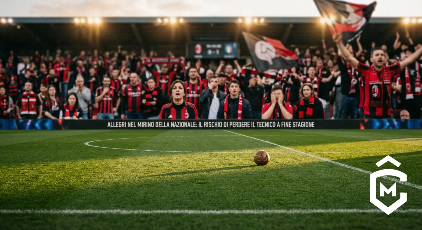 Allegri nel mirino della Nazionale: il rischio di perdere il tecnico a fine stagione