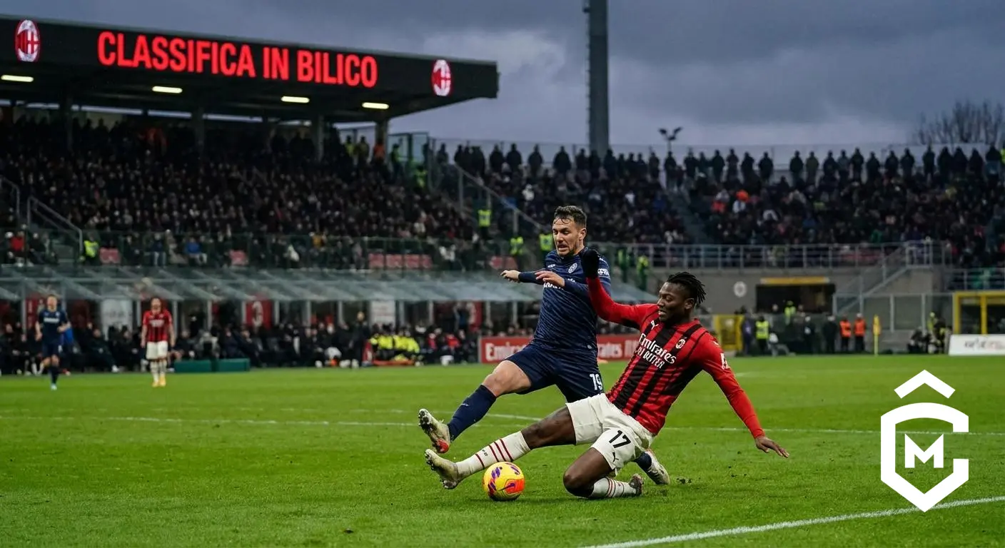 Milan in crisi di risultati: classifica in bilico e spirito da ritrovare