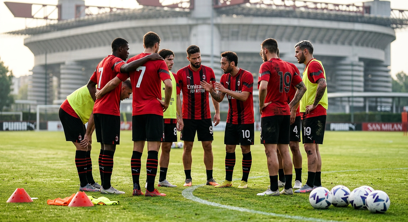 Milan in ritiro da venerdì: la scelta parte dai giocatori, gruppo compatto verso Cagliari
