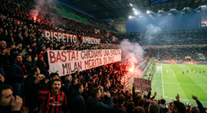 Protests at San Siro: AC Milan fans demand a turning point. “Cardinale out” echoes through the stands