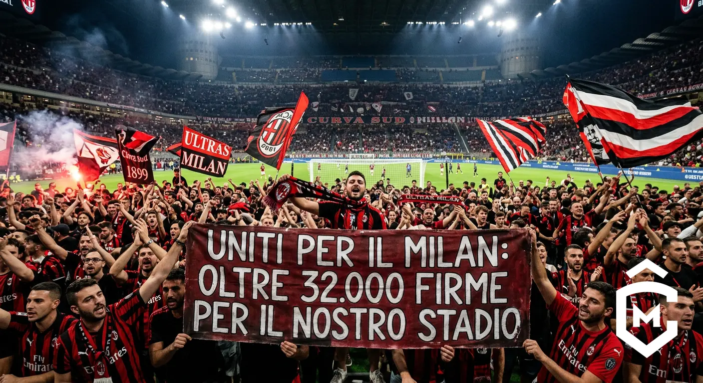 Tifosi Milan contro Furlani: oltre 32.000 firme per la petizione, striscione atteso contro l’Atalanta