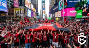 La protesta dei tifosi del Milan si espande: da Londra a Times Square, la voce dei rossoneri arriva nel mondo