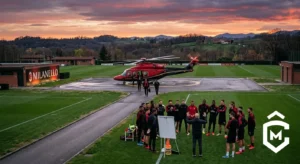 Milanello si accende: Cardinale arriva in elicottero, Amorim parla alla squadra e parte la nuova era rossonera