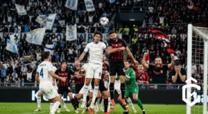 Lazio-Milan, 2-2. Alti e bassi.