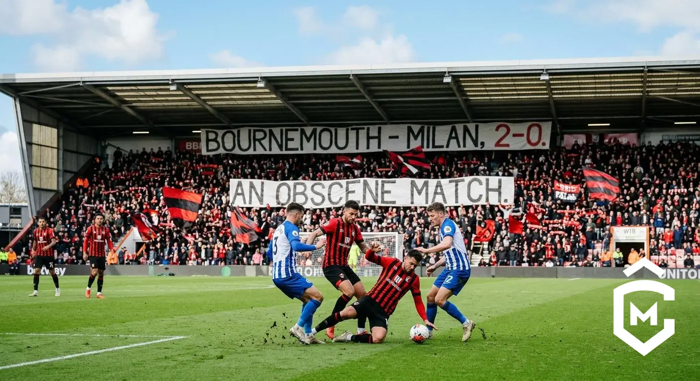 Bournemouth – Milan, 3-0. Una partita oscena.